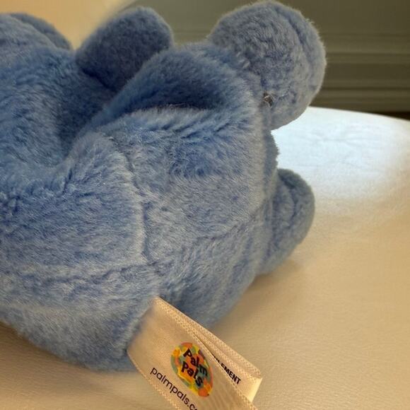 Aurora World Palm Pals Tank Triceratops Plush Toy 5" - Picture 3 of 5